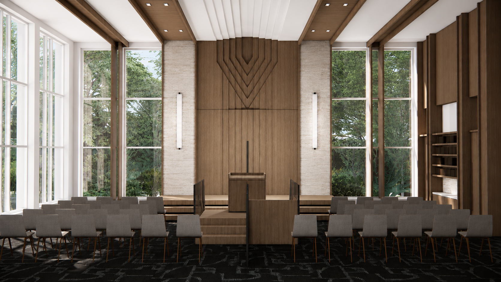 Synagogue rendering