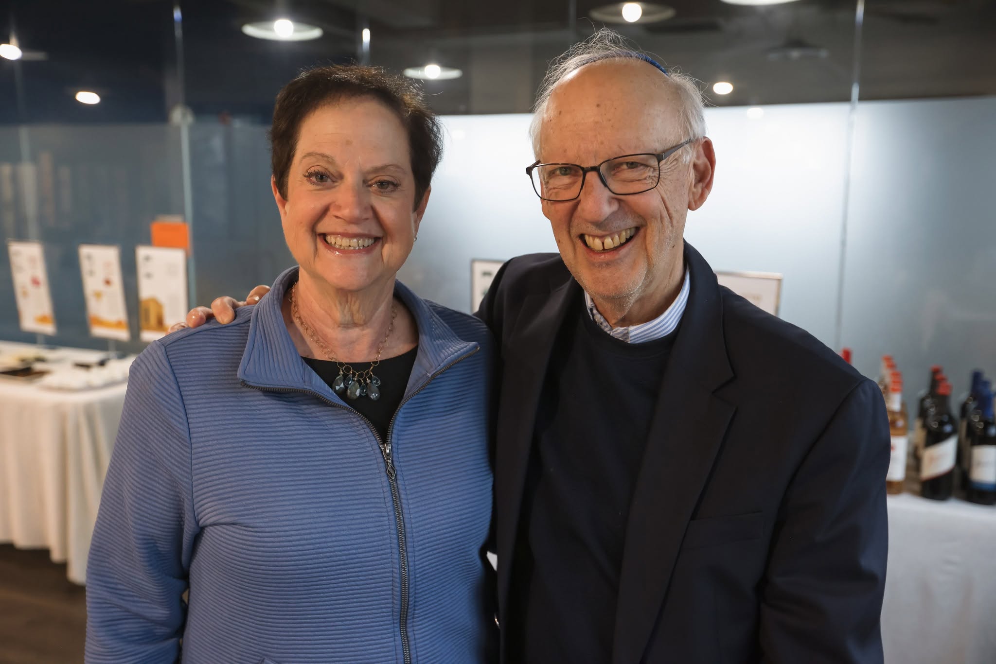 Add photo of Stephen and Carol Rosenthal
